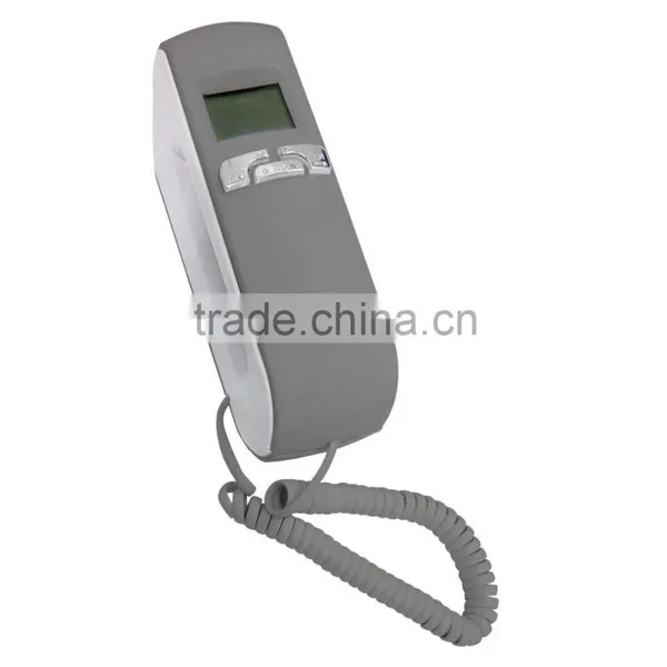 Slim Wall Moun Caller ID Corded Telephone