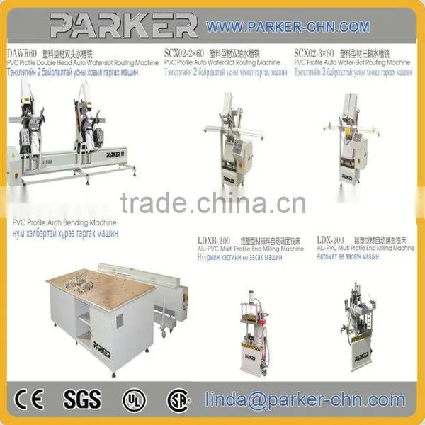 Pvc Profile Automatic Water-slot Routing Machine photo-4