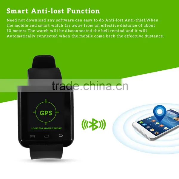 2016 Fashion New H5 Smart Watch V6 Heart Rate Monitoring Bluetooth Mobile Phones photo-3