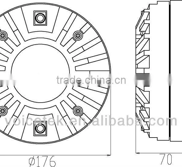 TSCT-7501 200W Compression Driver , 2 Inch Exit Tweeter Neo Speaker Driver photo-3