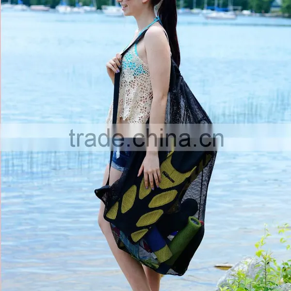 Mesh Ball Bag With Shoulder Strap. 30 x 40 Inches With Drawstring Closure photo-6