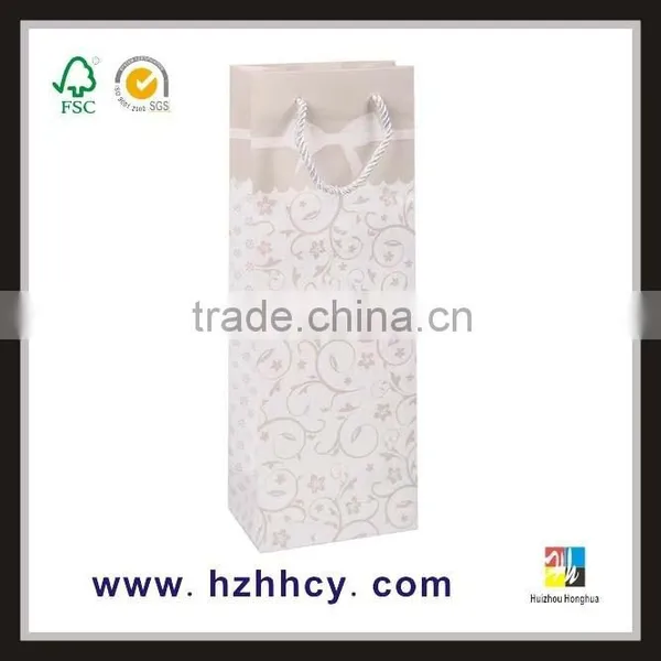 Cheap Delicate Square Bottom Paper Bag