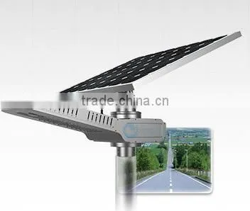 Waterproof Dimmable 12v 20w Wind Solar Led Street Light All in One photo-2