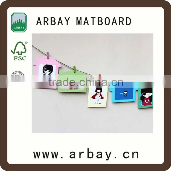 Wholesale Collage Picture Frame Precut Paper Paper Photo Frame Mat Board Alternatives to Photoshop photo-5