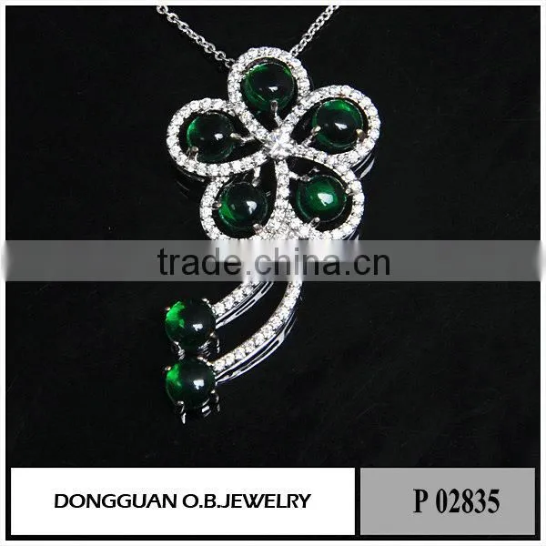 Christmas Gift Gemstone Necklace /925 Sterling Silver Necklace Pendant Jewelry photo-2