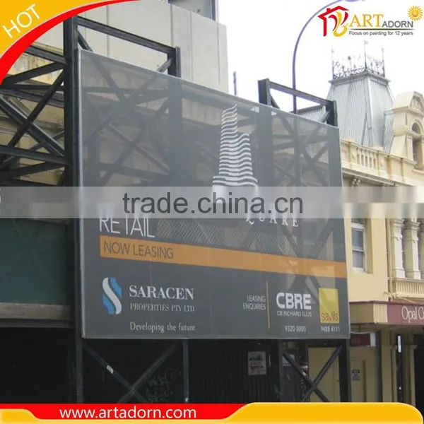Outdoor Building Fence Banner And Tarpaulin Printing Mesh Large Mesh Banner photo-5