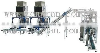 Fully Automatic Feeding,Packaging ,Palletizing,Sealing packaging line