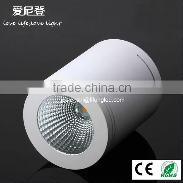 Dimmable 7W 9W LED Surface Mounted COB Downlight With Black/White Color photo-2