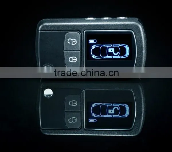 LED Screen Romote Control Showing+ Remote Engine Start+Two Way+ Double Alarm for Fit/JAZZ 2014 photo-6