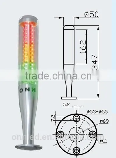 ONN-M4S Equipment Indicator Light Type Signal Lights Warning Lights Tower Lamp Led Lights photo-2
