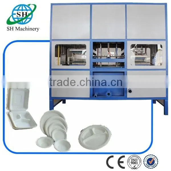 Tableware Production Line Paper Disposable Tableware Plate Making Machine