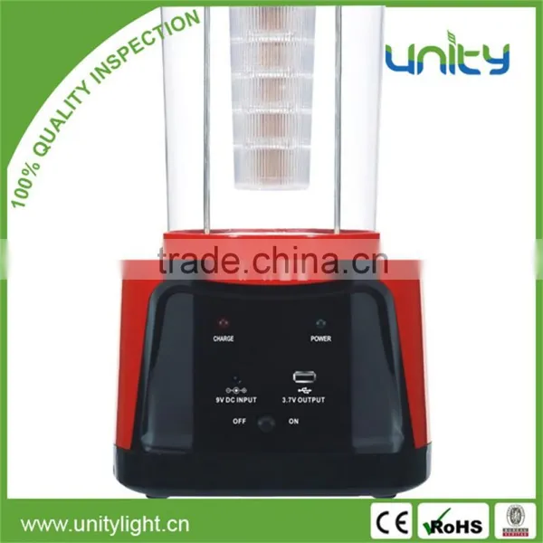 Traveling Use Portable Rechargeable USB Output LED Lantern Camping photo-3