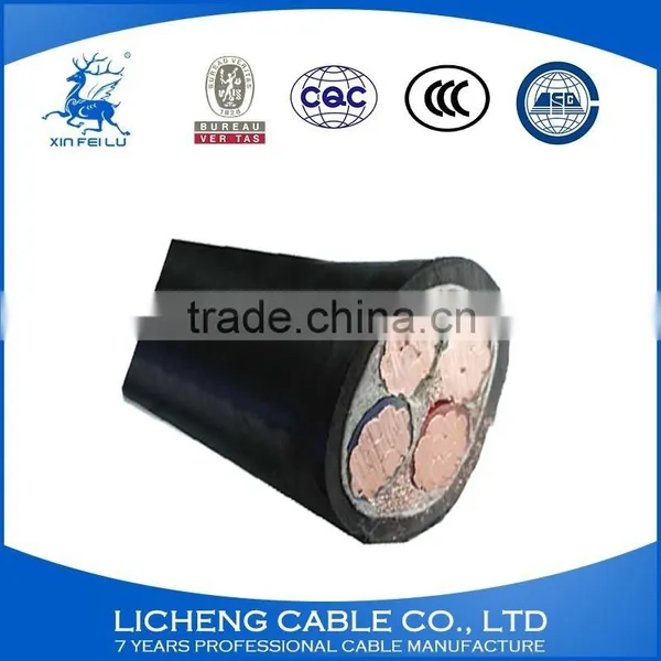 China Manufacturer 4 Core Power Cable 4x240mm2 Copper Insulated Electrical Power Cable photo-4