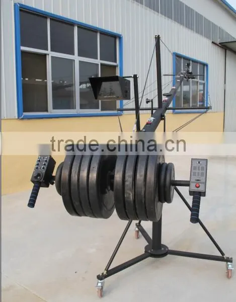 Professional Motorized Head 10m(33ft) Octagonal Crane Jimmy Jib Video Crane for Sale photo-4