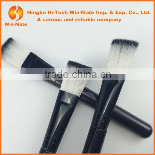 Make You Own Brand Best Professional Black Nylon Hair Foundation Blush Brush photo-3