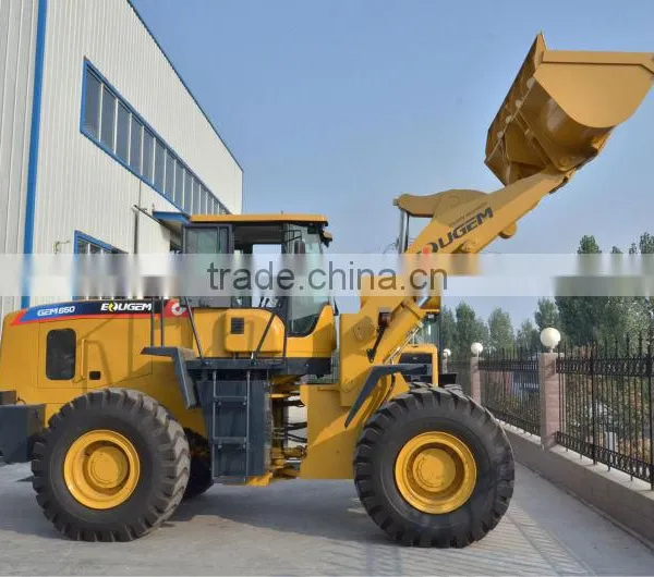Earth Moving Machine Eougem 5ton Bucket Wheel Loaders Road Construction Equipment photo-3