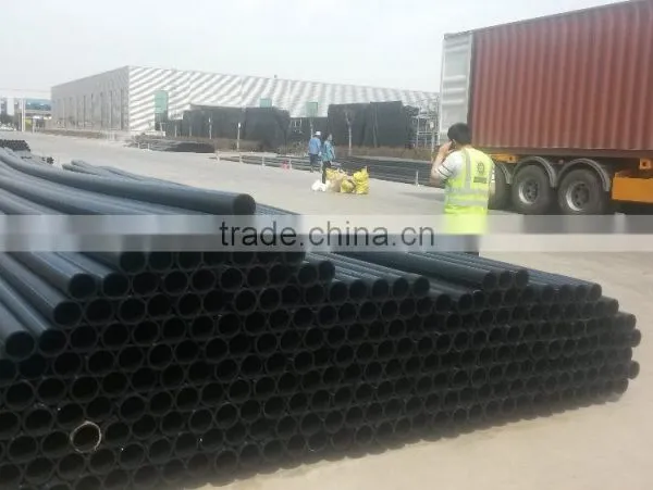 ISO4427 Standard 10 Inch Hdpe Drain Pipe for Sewer photo-4