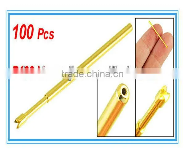 CNC Machining Brass Pogo Pin, Test Brass Probe Pin