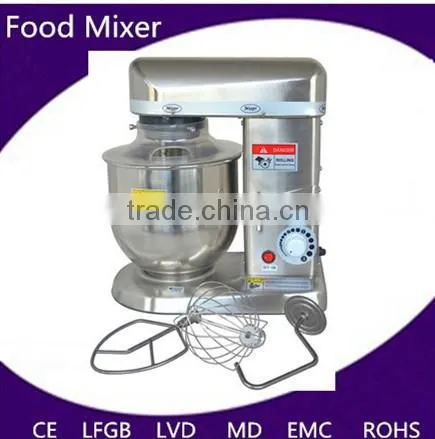Kitchen Stand Mixer Stainless Steel Cream Mixer