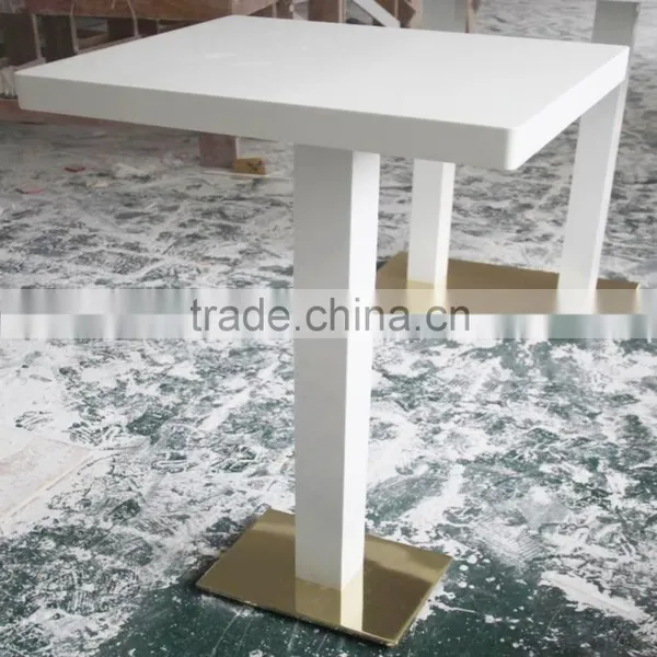 China Supplier Acrylic Solid Surface Reception Desk,quartz Dining Table Top