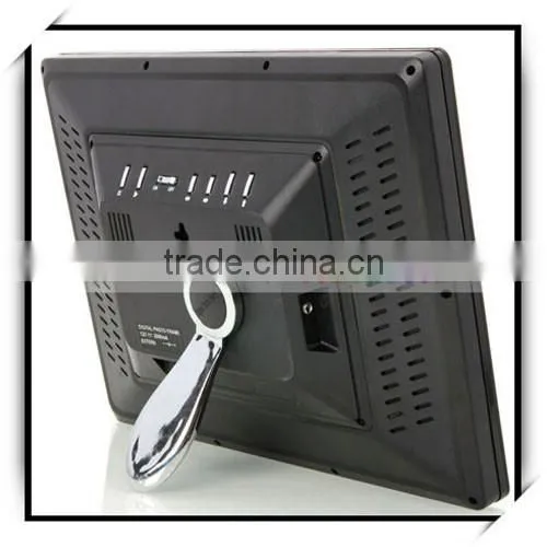 High Resolution 12.1" Ratent LCD China Wholesale Digital Photo Frame Black photo-4