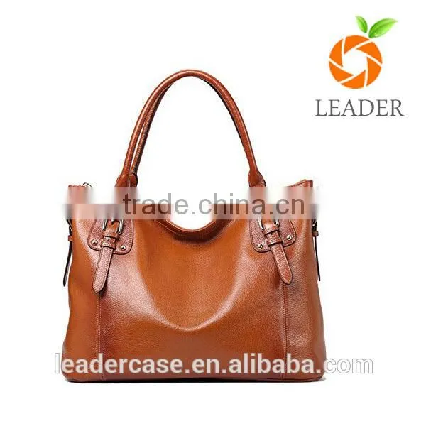 Hottest Promotion Support OEM Genuine Leather Handbag photo-3