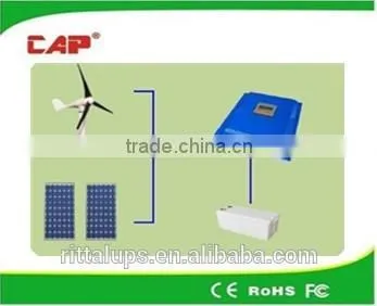 Mppt Wind and Solar Hybrid Charge Controller With Generator photo-3