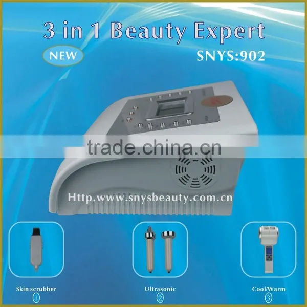 LCD Ultrasonic Skin Care Scrubber Facial Beauty Equipment (SNYS-902) photo-2