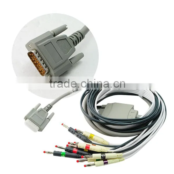 Digital 12-channel Touch Screen Color Electrocardiograph ECG EKG Machine With Low Price photo-2