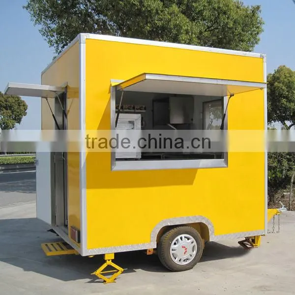 2016 Shanghai Jiexian JX-FS250 Newstyle!!!Fibreglass Concession Food Trailers photo-3