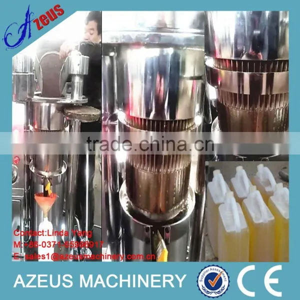 AZEUS Brand Hydraulic Type Small Olive Oil Press / Soybean Oil Mill photo-4