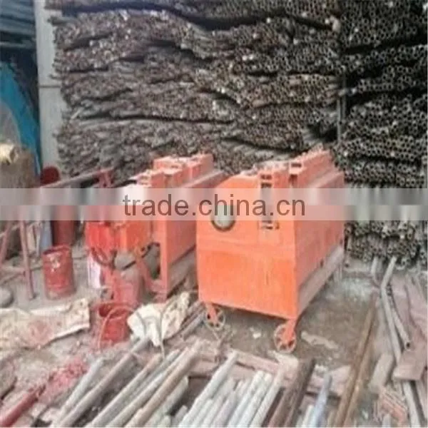 Professional and Have Patent Steel Pipe Rust Removing Straightening and Planting Machine photo-5