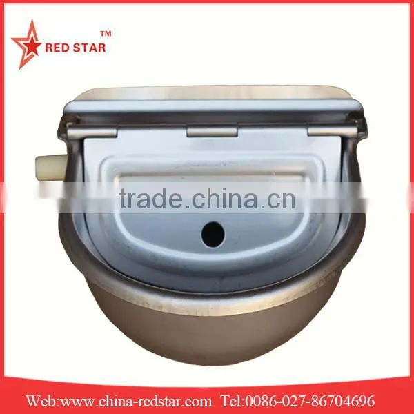 Stainless Steel Cattle Waterer Bowl With Buoyage