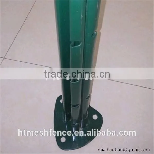 Peach Shape Type 70x100mm Wire Fence Post Colored Powder Coating Wire Welded Mesh Fence Polar photo-2