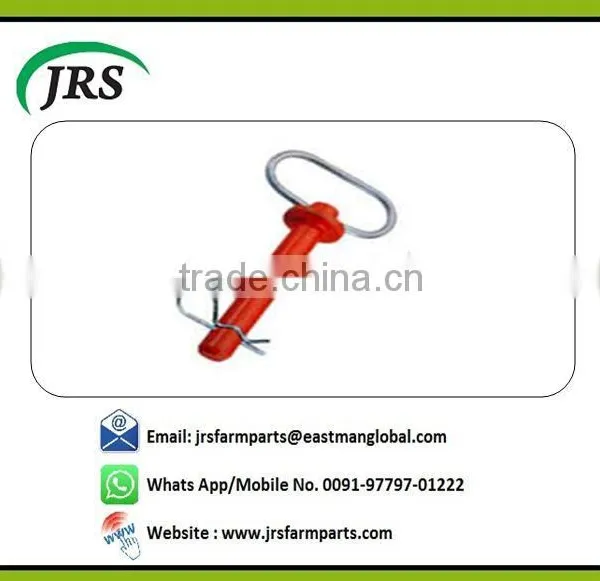 Orange Hitch Pin With Hair Pin photo-2
