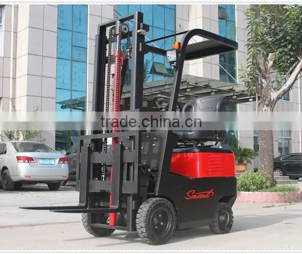 China Best Selling 750kg 48V 140Ah Small Electric Harga Forklift Baru photo-6