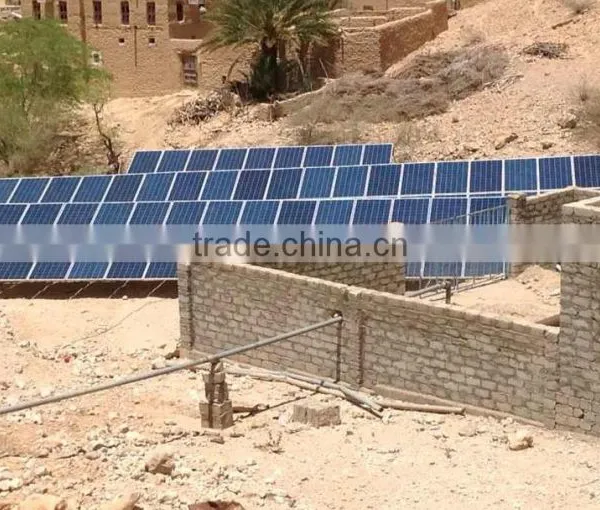 China Manufacturer Three-phase AC Solar Water Pump Submersible Pump China photo-3