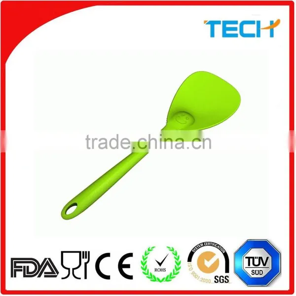 Heat Resistant Small Square Kitchen Silicone Shovel photo-2