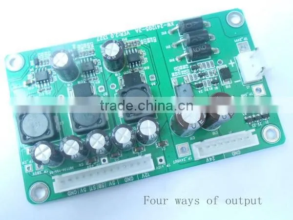 Car LCD TV TV Power Supply Board Buck Module 12V24V5V Quad Output Driver Power Module photo-2