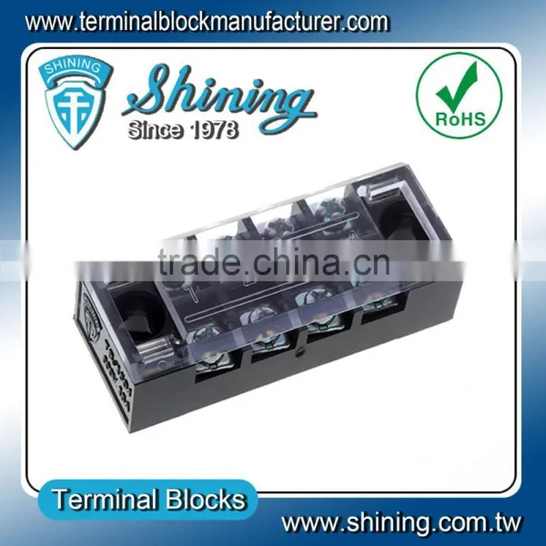 TB-3504 Fixed Type 35A 4 Pole Wago Screw Terminal Block Connector photo-3