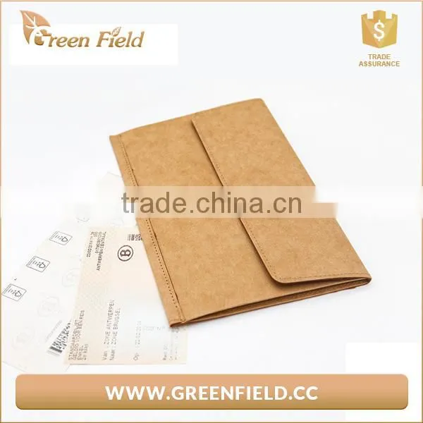 Washable Kraft Paper Mens Business Custom Computer Laptop Bag photo-5