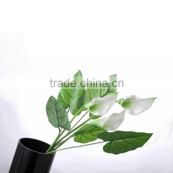 SJ300927 High Quality PU Common Callas Flowers for Indoor Deforative photo-5