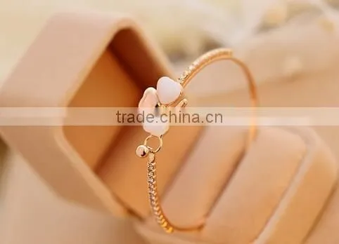 Wholesale Stainless Steel Bracelet Opals Bangle Bracelet photo-2