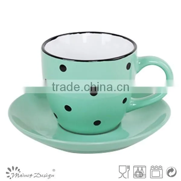 Cheap Crockery Coffee Cup and Saucer Wholesale Bulk photo-6