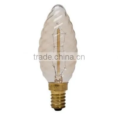 E27 Edison C35 Twist Filament Light Bulb photo-2