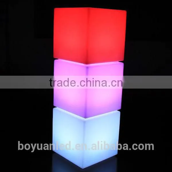 Durable Led Bar Stool, Waterproof Outdoor Stool With Rechargeable Led Light photo-4