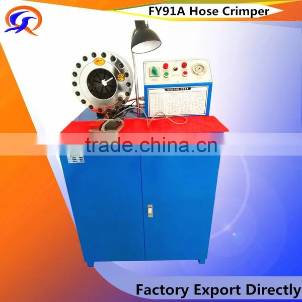 CE Certificates! Hydraulic Hose Fitting Crimping Machine Hose Crimper New Model FY91A Made in China! photo-2