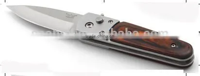 K1508 Folding Knife Wooden Slip photo-2