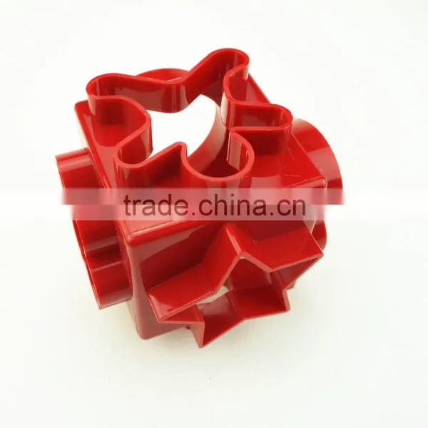 47006 6 Sides Plastic Cookie Cutter, Cake Mold photo-3