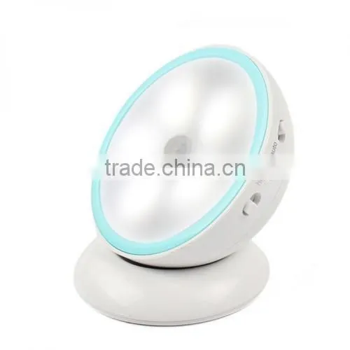Magnetic Rotate IR Motion Sensor Staircase Floor Closet Rechargeable LED Wall Night Light photo-2